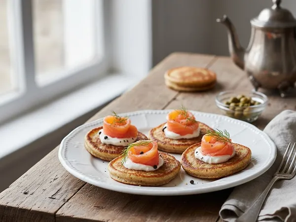 Blinis au sarrasin à la crêpière inox