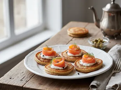 Blinis au sarrasin à la crêpière inox