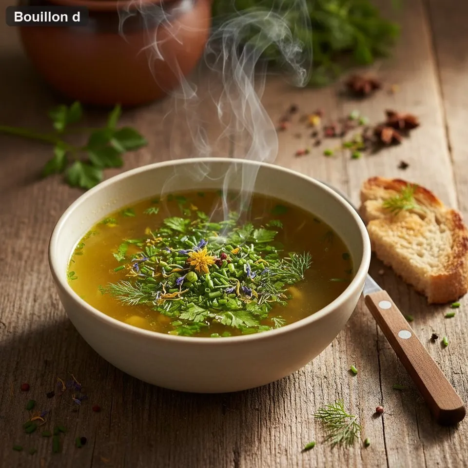 Bouillon d'os maison régénérant