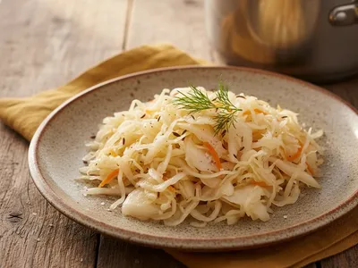 Choucroute lacto-fermentée maison