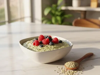 Crème Budwig végane au chanvre