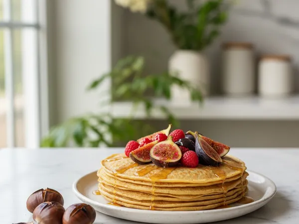 Crêpes Elfie à la farine de châtaigne