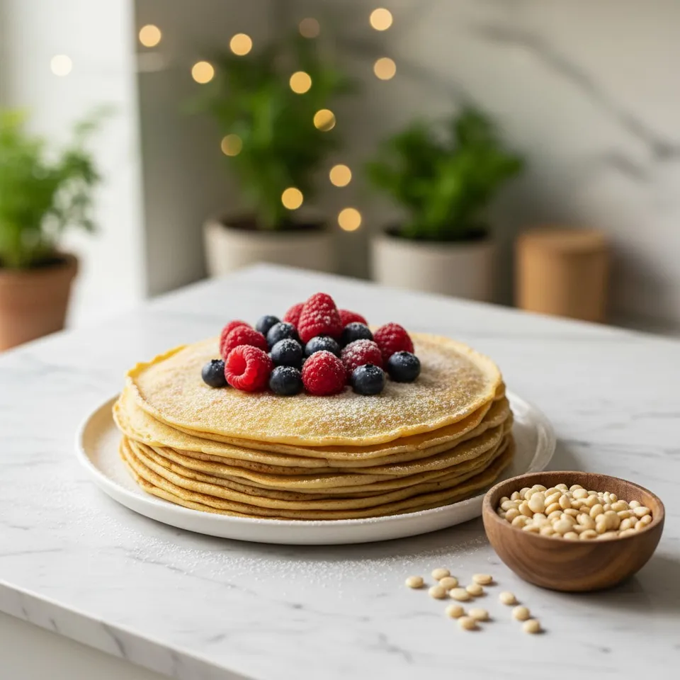 Crêpes Elfie à la farine de lupin