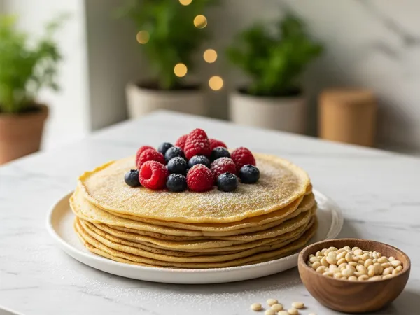Crêpes Elfie à la farine de lupin