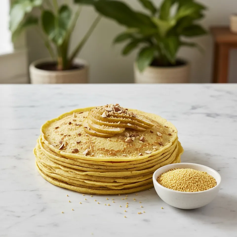 Crêpes Elfie à la farine de millet