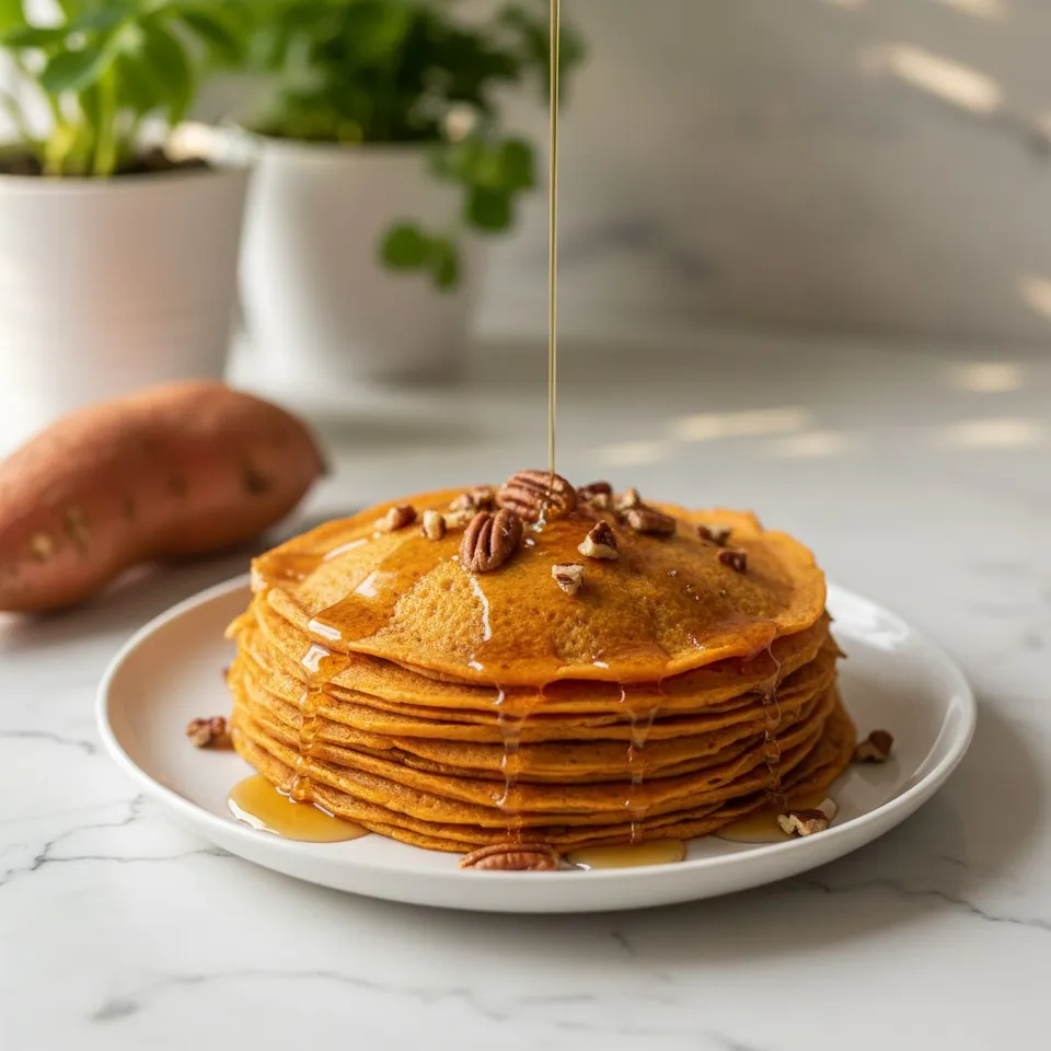 Crêpes Elfie à la farine de patate douce