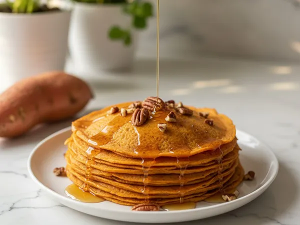 Crêpes Elfie à la farine de patate douce