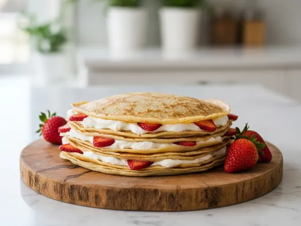 Crêpes Elfie à la farine de petit épeautre