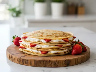 Crêpes Elfie à la farine de petit épeautre