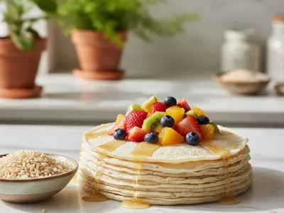 Crêpes Elfie à la farine de riz complet