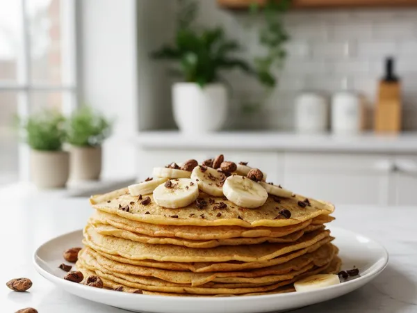 Crêpes Elfie à la farine de souchet