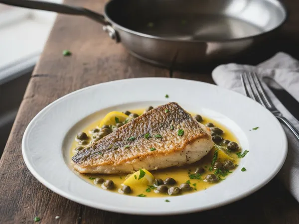 Filet de dorade royale poêlé à l'inox