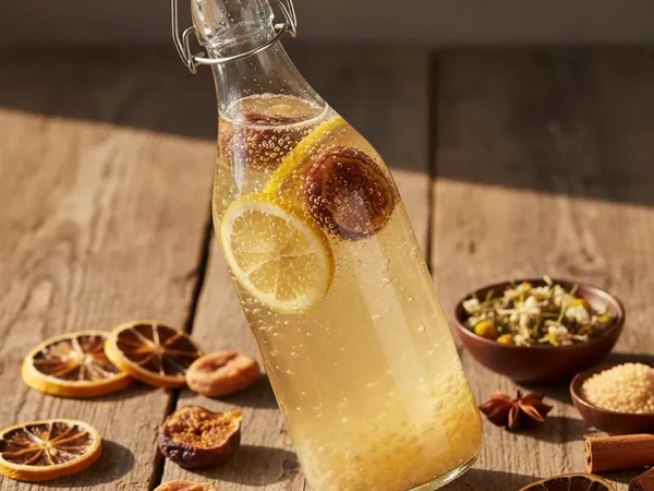 Kéfir de fruits pétillant maison