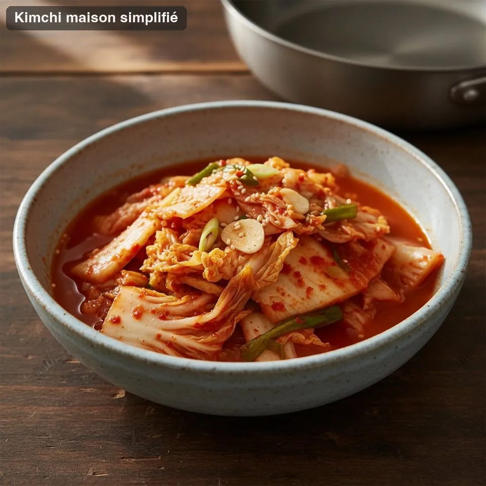 Kimchi maison simplifié