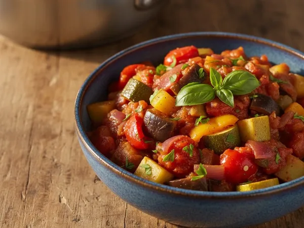 Ratatouille provençale en cuisson douce