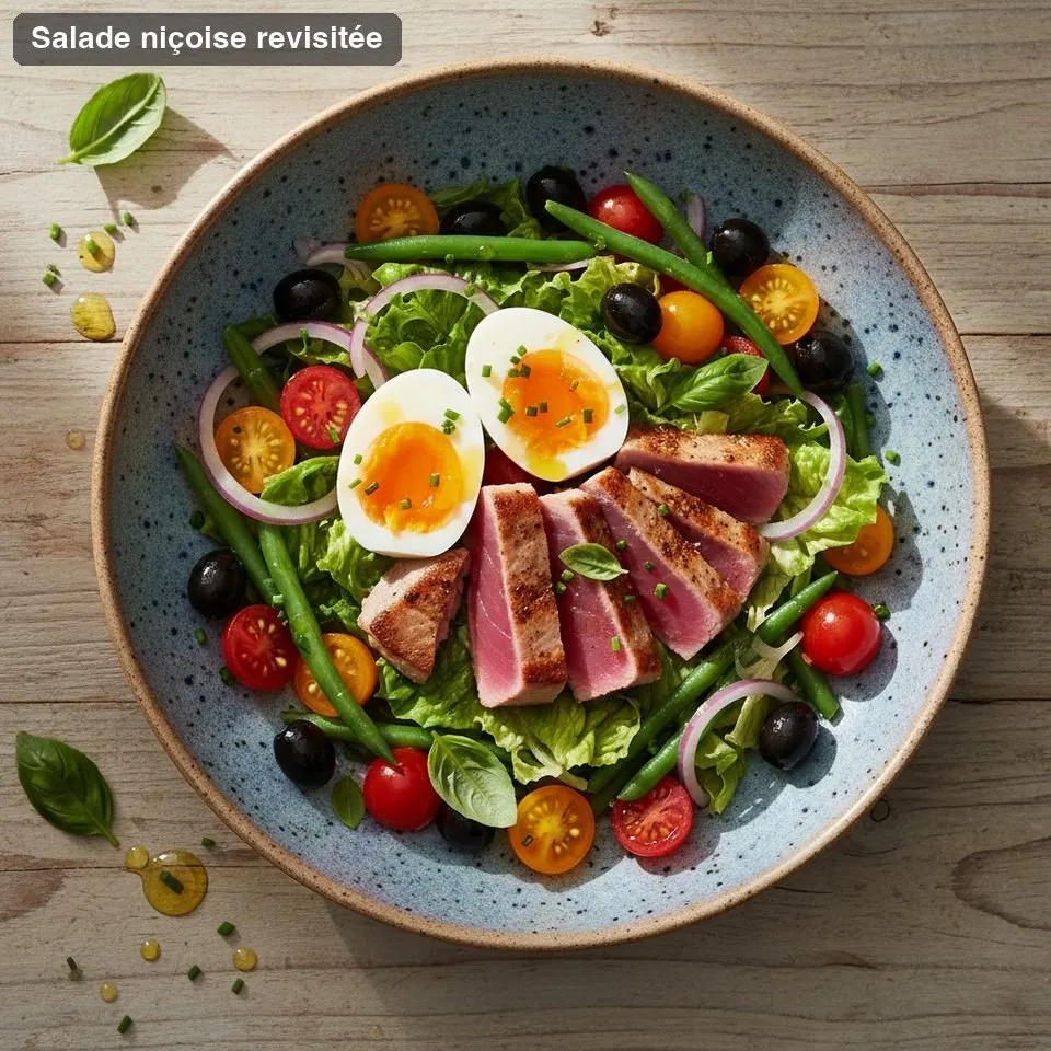 Salade niçoise revisitée