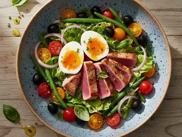 Salade niçoise revisitée