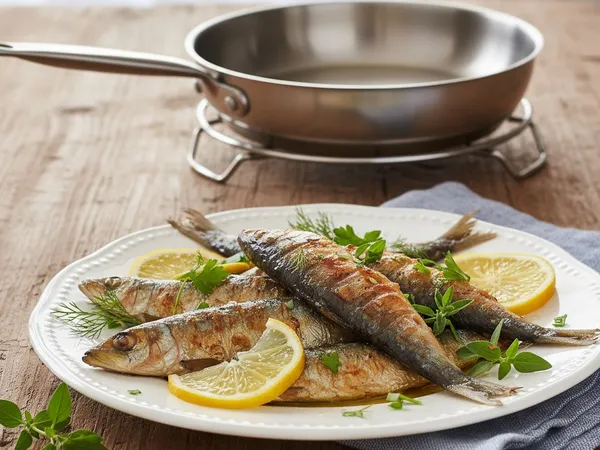 Sardines grillées à la poêle inox