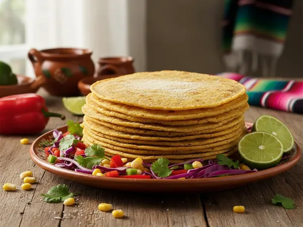 Tortillas de maïs maison à la crêpière inox
